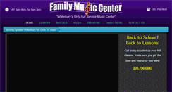 Desktop Screenshot of familymusic.net